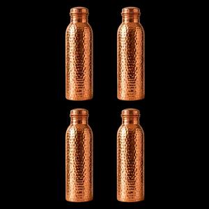 4 Coppora Copper Bottles