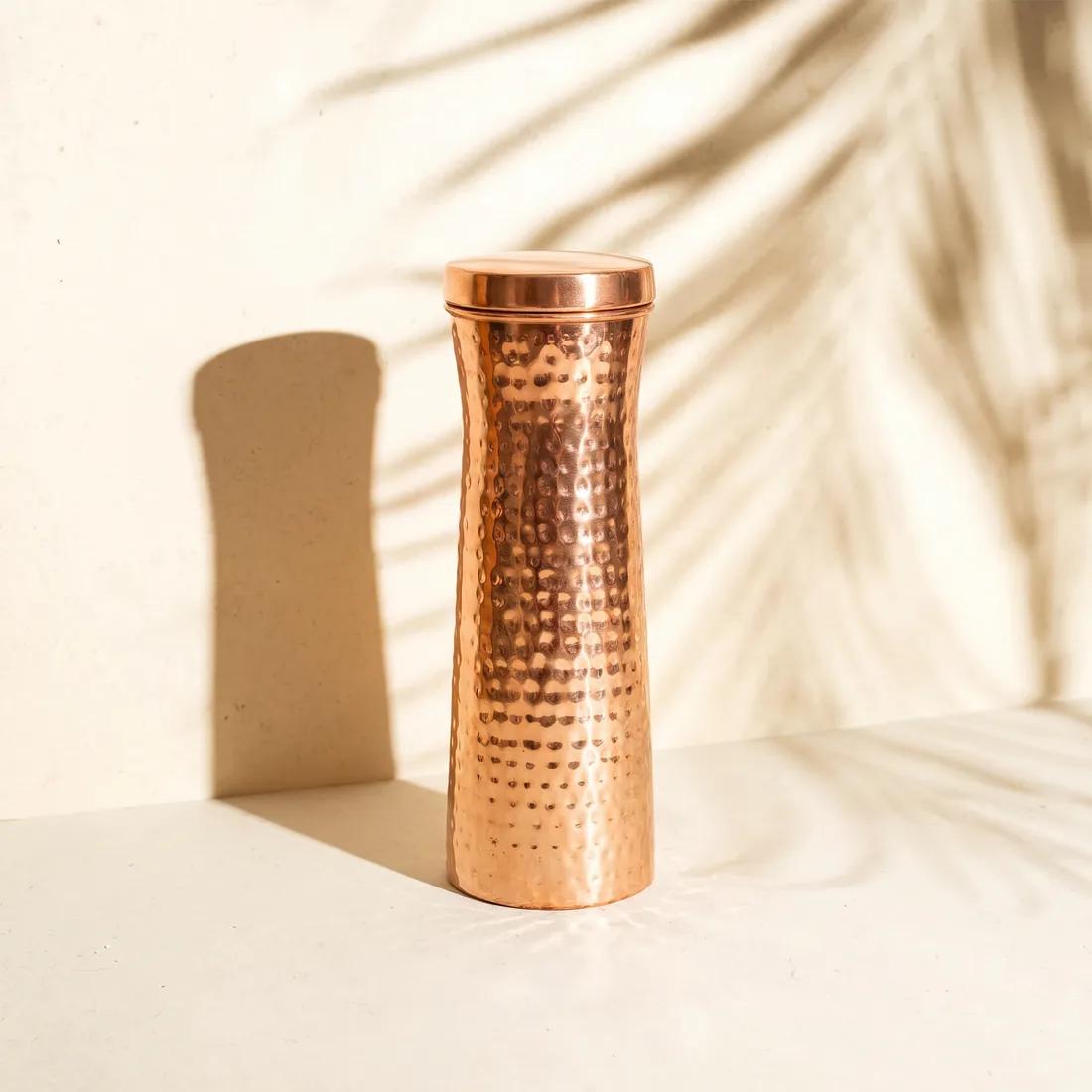 Hammered Copper Carafe