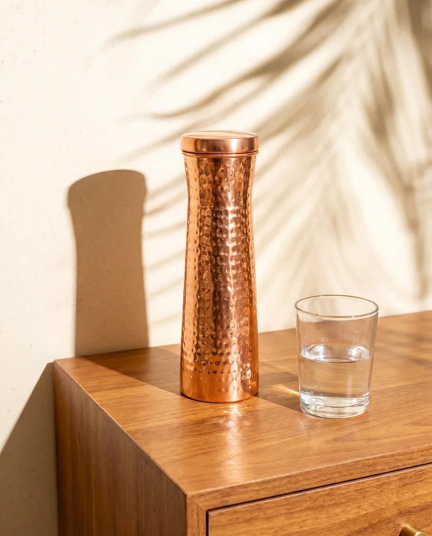 Hammered Copper Carafe - photo 2