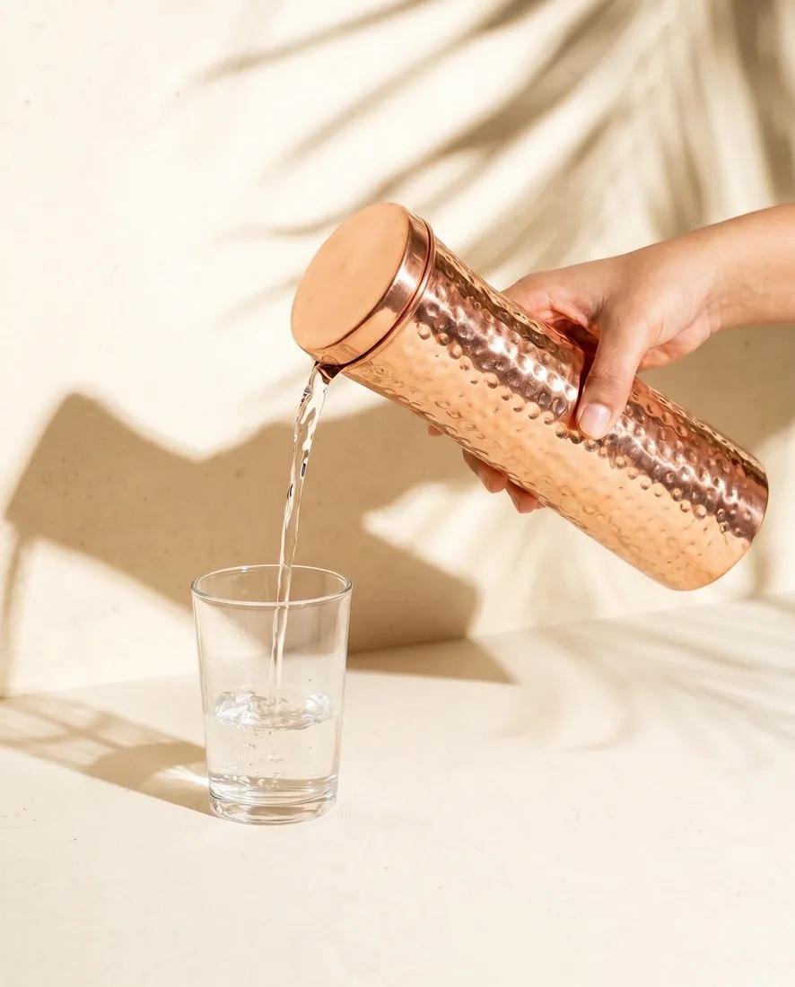 Hammered Copper Carafe - photo 3